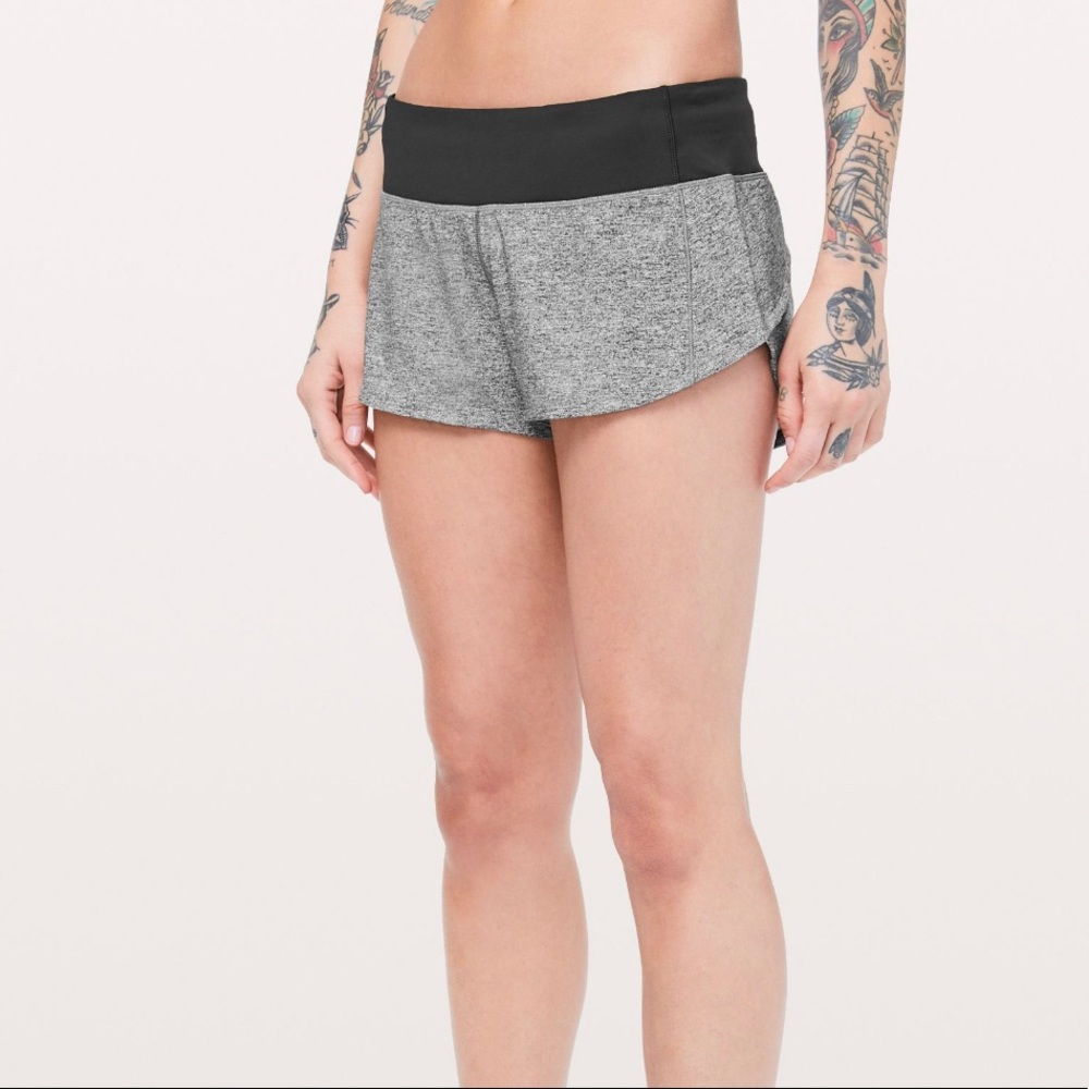 Lululemon Speed Up Short Sz:2 Inseam:2.5